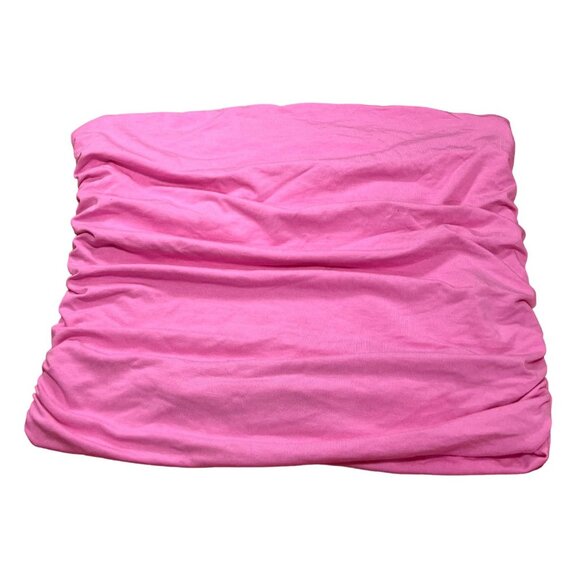 A New Day - Women's Slim Fit Ruched Tube Top Pink - XXS - Picture 2 of 14
